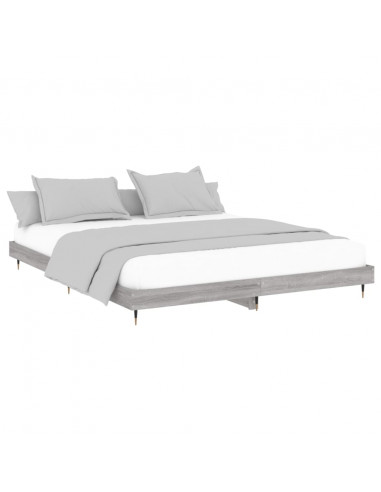 Giroletto Grigio Sonoma 140x200 cm in Legno Multistrato