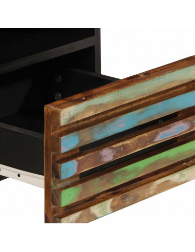 Mobile Porta TV 70x34x46 cm in Legno Massello di Acacia