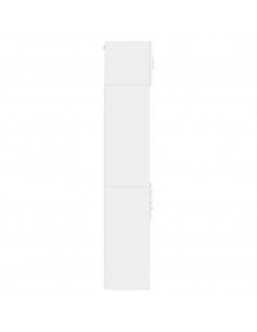 Mobile Sottile Bianco 40x42,5x225 cm in Truciolato 2