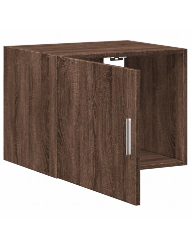 Mobile a Parete Rovere Marrone 50x42,5x40 cm Legno Multistrato