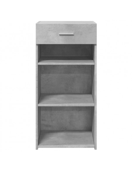 Credenza Grigio Cemento 45x42,5x93 cm in Legno Multistrato