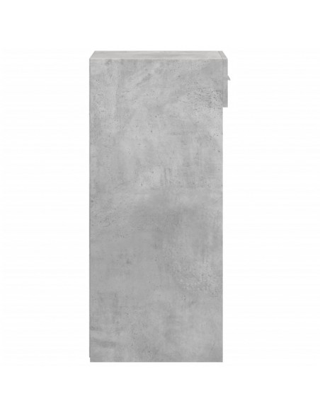 Credenza Grigio Cemento 45x42,5x93 cm in Legno Multistrato