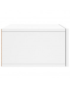 Comodino a Muro Bianco 35x35x20 cm 2