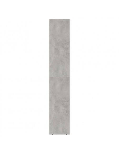Libreria Grigio Cemento 36x30x171 cm in Legno Multistrato