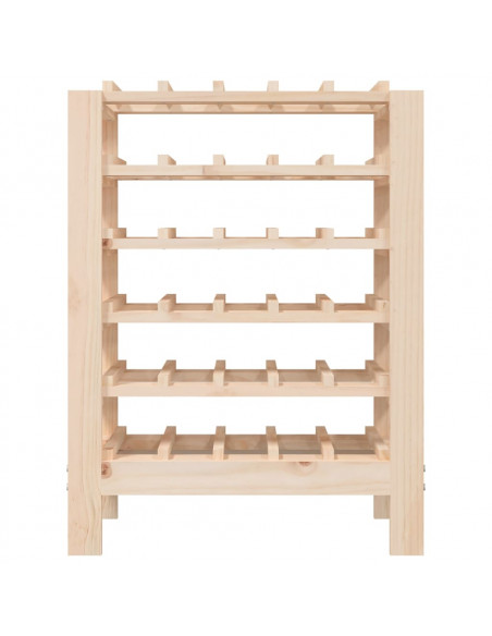 Portavini 61,5x30x82 cm in Legno Massello di Pino