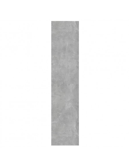 Libreria/Divisorio Grigio Cemento 60x30x135cm Legno Multistrato