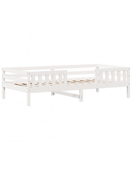 Giroletto Bianco 90x190 cm in Legno Massello di Pino