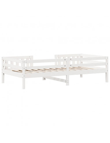 Giroletto Bianco 90x190 cm in Legno Massello di Pino