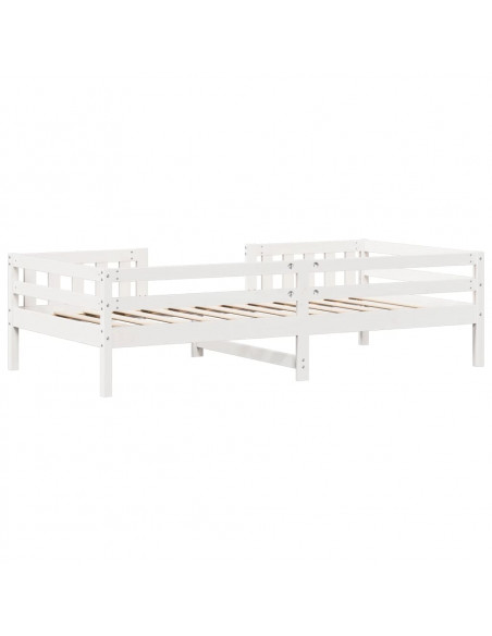 Giroletto Bianco 90x190 cm in Legno Massello di Pino