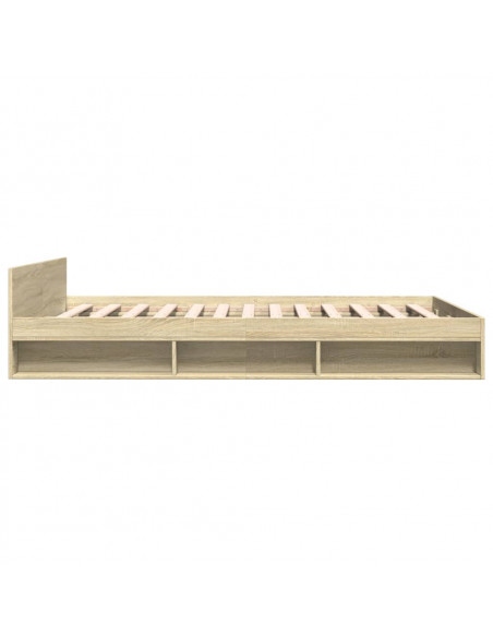 Giroletto Cassetti Rovere Sonoma 120x190 cm Legno Multistrato