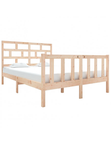 Giroletto in Legno Massello 135x190 cm Small Double