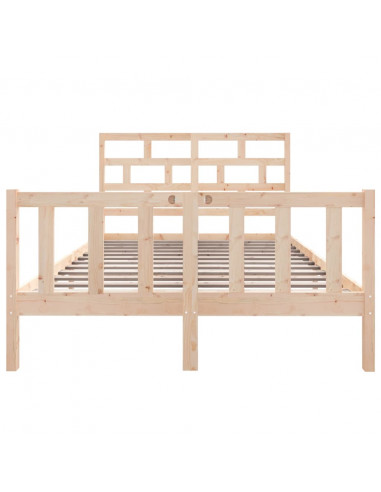 Giroletto in Legno Massello 135x190 cm Small Double