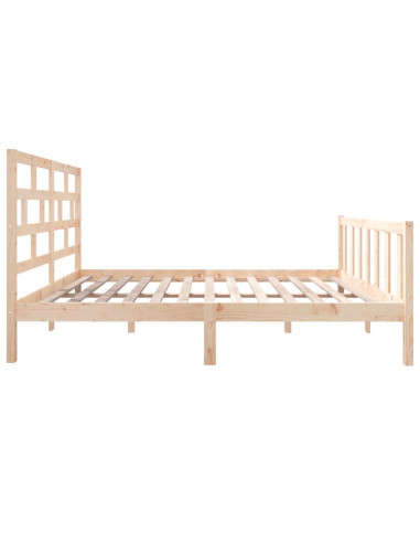 Giroletto in Legno Massello 135x190 cm Small Double