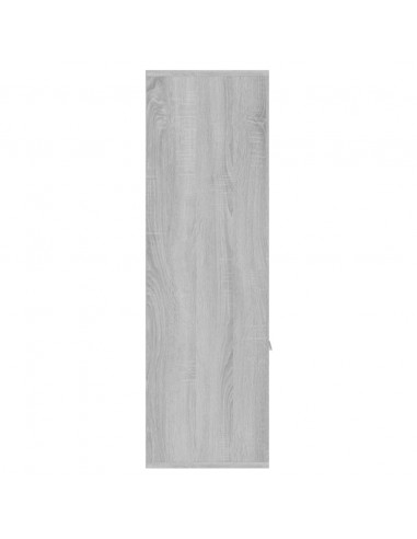 Libreria Grigio Sonoma 98x30x98 cm