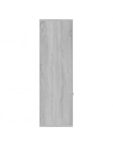 Libreria Grigio Sonoma 98x30x98 cm