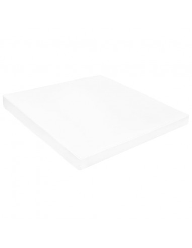 Materasso 140x200 cm 7 Zone Schiuma di Poliuretano 10 cm H2 H3