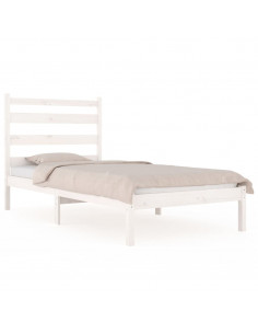 Giroletto Bianco in Legno Massello di Pino 100x200 cm 2