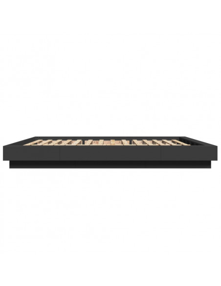 Giroletto Nero 150x200 cm in Legno Multistrato