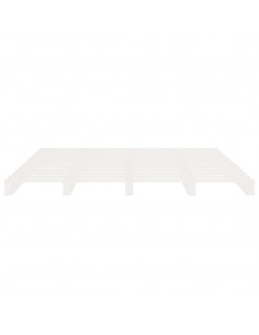 Giroletto Bianco 120x200 cm in Legno Massello di Pino 2