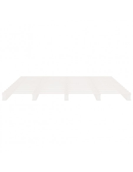 Giroletto Bianco 120x200 cm in Legno Massello di Pino