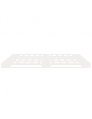 Giroletto Bianco 120x200 cm in Legno Massello di Pino