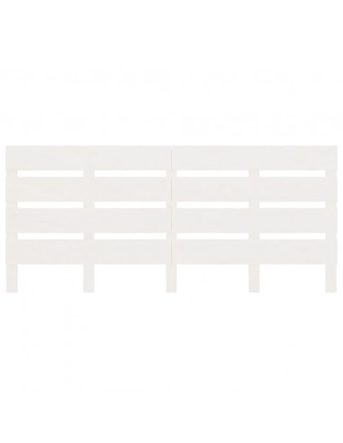 Giroletto Bianco 120x200 cm in Legno Massello di Pino