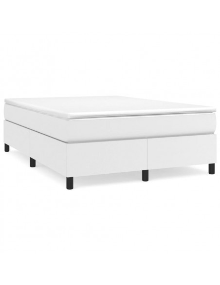 Giroletto a Molle Bianco 140x190 cm in Similpelle