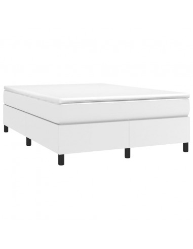 Giroletto a Molle Bianco 140x190 cm in Similpelle