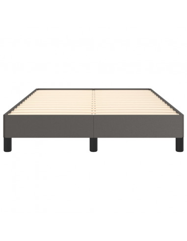 Giroletto senza Materasso Grigio 120x190 cm Similpelle