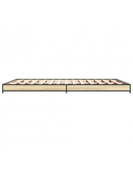 Giroletto Rovere Sonoma 120x190 cm in Legno Multistrato Metallo