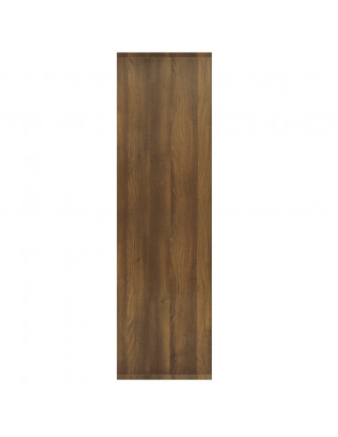 Libreria/Divisorio Rovere Marrone 80x30x103cm Legno Multistrato