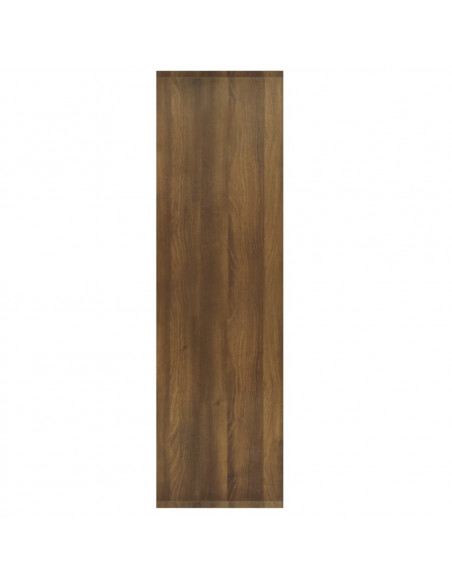 Libreria/Divisorio Rovere Marrone 80x30x103cm Legno Multistrato