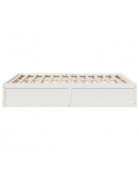 Giroletto Bianco 200x200 cm in Legno Massello di Pino