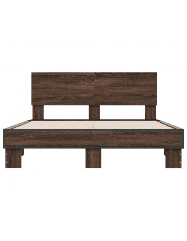 Giroletto Rovere Marrone 140x190cm in Legno Multistrato Metallo