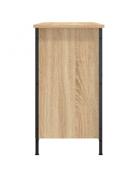 Mobile Porta TV Rovere Sonoma 100x35x65 cm in Legno Multistrato