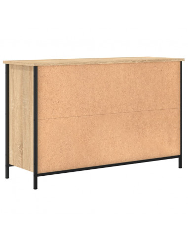 Mobile Porta TV Rovere Sonoma 100x35x65 cm in Legno Multistrato