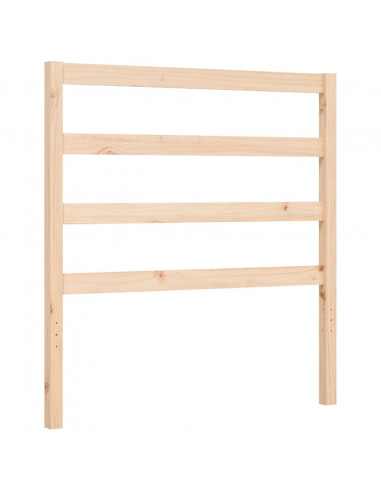 Giroletto con Testiera 90x190 cm in Legno Massello