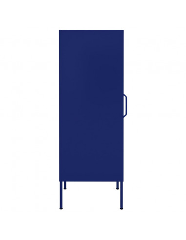 Armadietto Blu Marino 42,5x35x101,5 cm in Acciaio