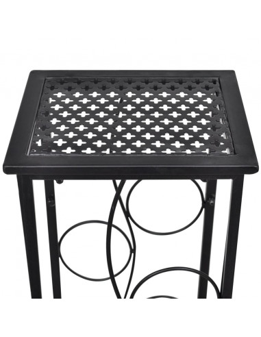 Portabottiglie per 8 Bottiglie di Vino in Metallo