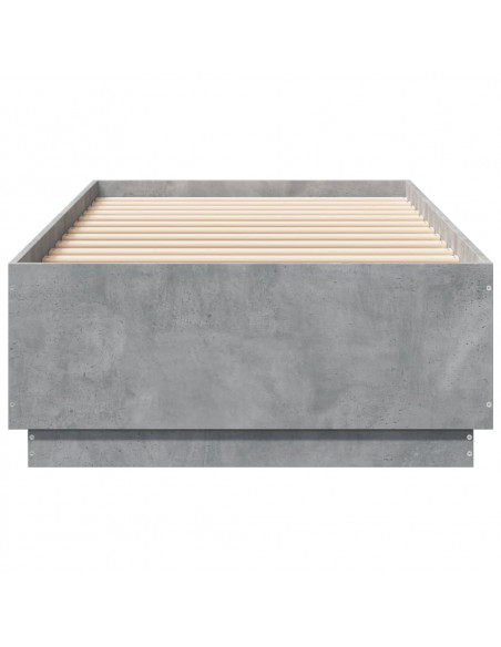 Giroletto Grigio Cemento 90x200 cm in Legno Multistrato