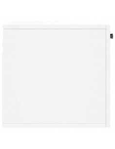 Mobile a Parete Bianco 60x36,5x35 cm in Legno Multistrato 2