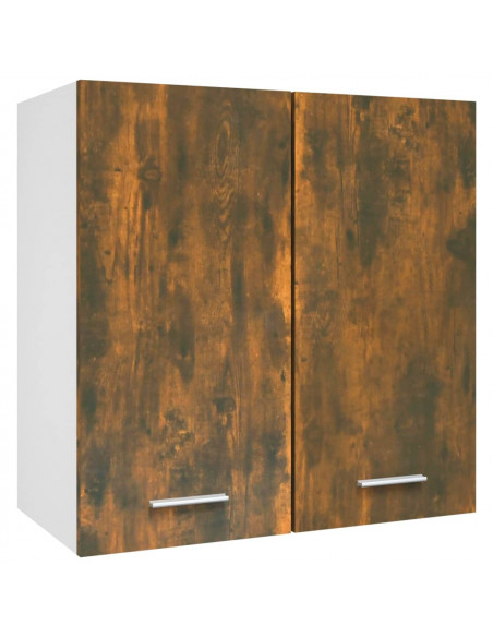 Mobile Pensile Rovere Fumo 60x31x60 cm in Legno Ingegnerizzato
