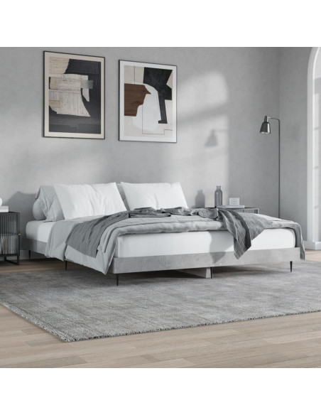 Giroletto Grigio Cemento 200x200 cm in Legno Multistrato