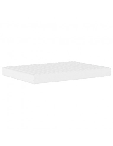 Letto con Materasso Grigio Chiaro 120x200 cm in Velluto