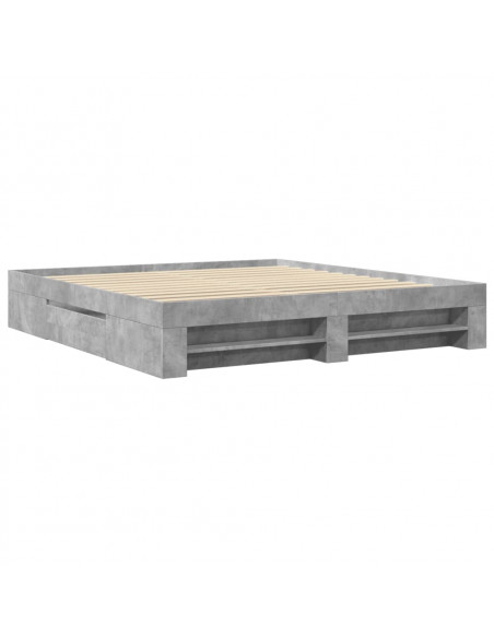 Giroletto Grigio Cemento 180x200 cm in Legno Multistrato