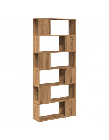 Libreria/Divisorio Stanza Rovere Artigianale 80x24x186 cm