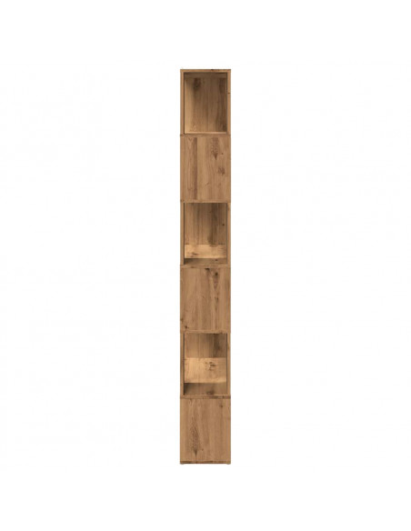 Libreria/Divisorio Stanza Rovere Artigianale 80x24x186 cm