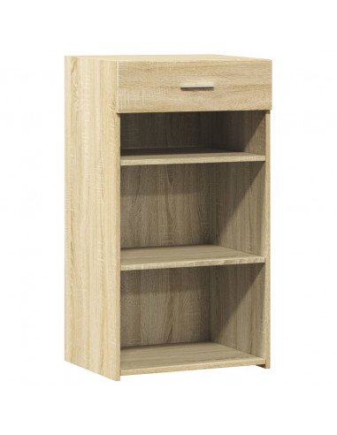 Credenza Rovere Sonoma 50x42,5x93 cm in Legno Multistrato