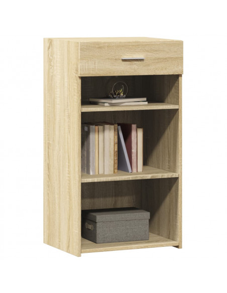 Credenza Rovere Sonoma 50x42,5x93 cm in Legno Multistrato