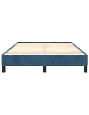 Giroletto Blu Scuro 120x190 cm in Velluto